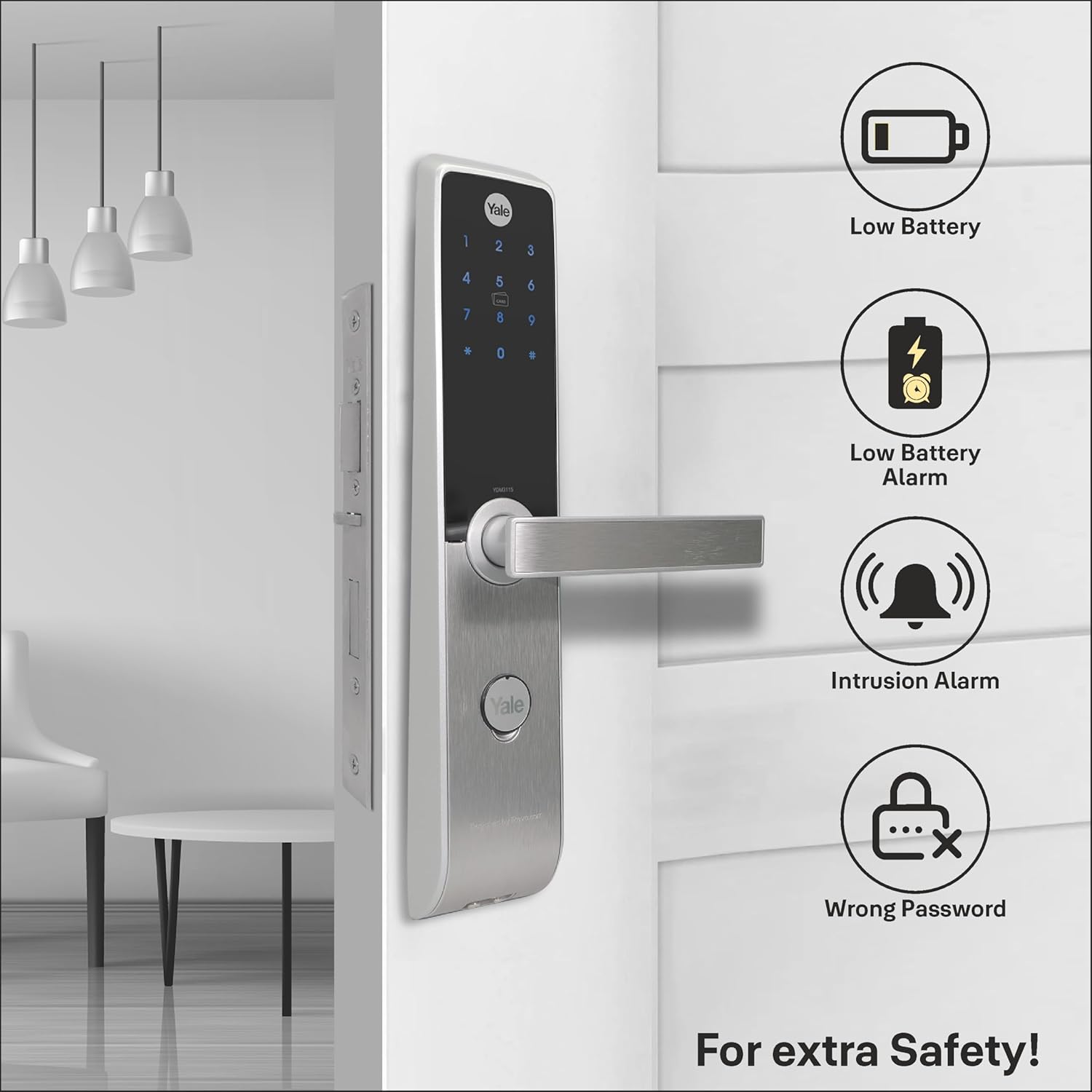 Khoá Thẻ Từ Yale YDM 3115A Yale YDM 3115A 7