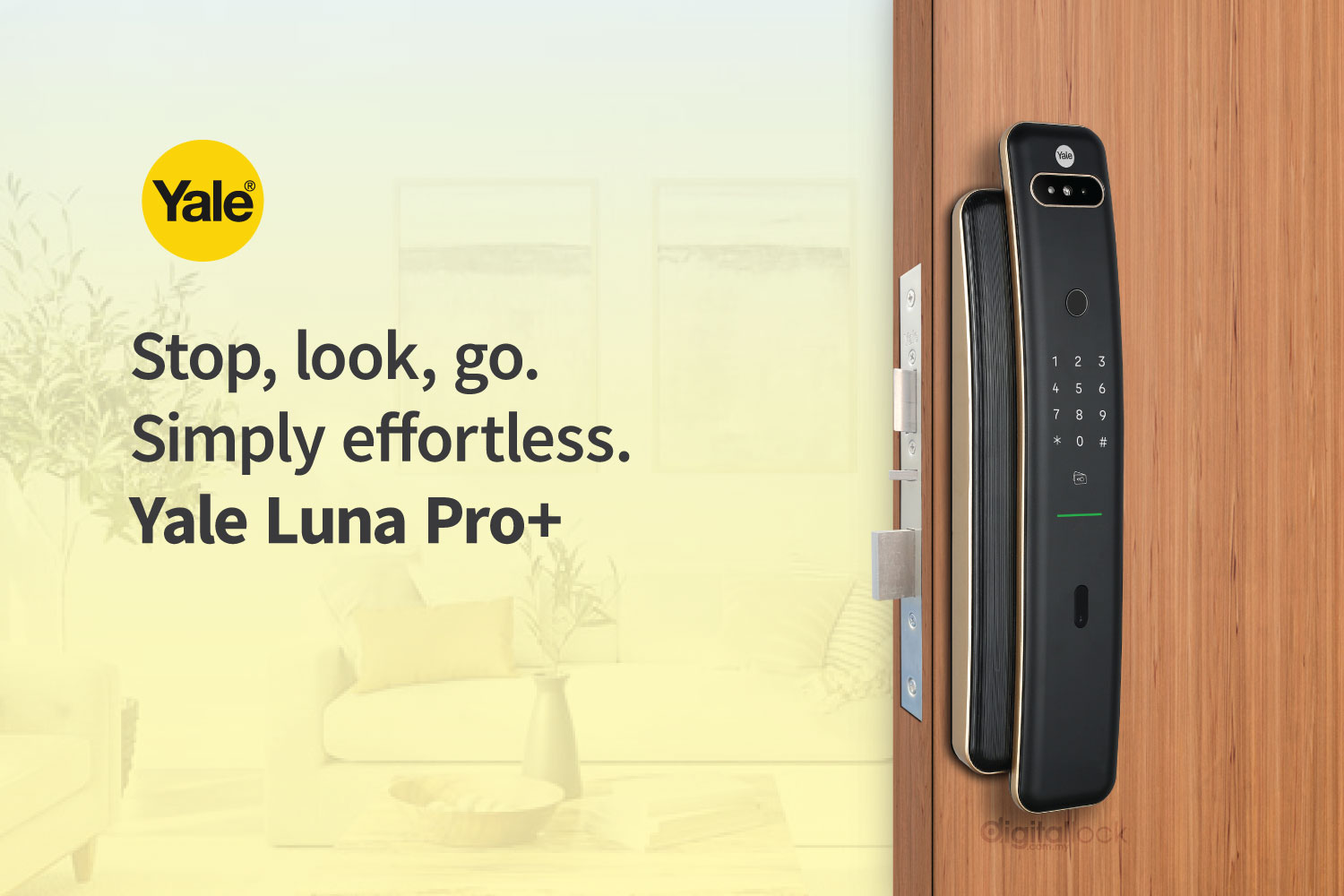 So sánh khoá khuôn mặt Yale Luna Elite+ và khoá khuôn mặt Yale Luna Pro+ Yale Luna Pro 2