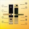 Yale YDM4109A Gold Yale YDM 4109A Gold 2