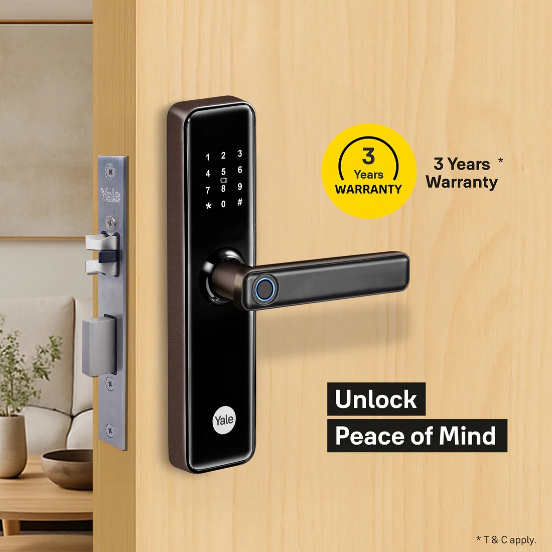 Yale YDM 7116A CG Hướng dẫn sử dụng khoá điện tử Yale YDME 50 NXT