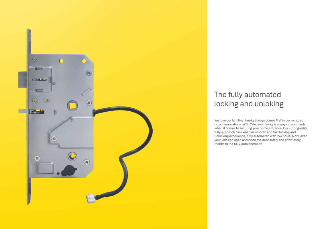 Khoá cửa khuôn mặt Yale Luna Pro+ brochure yale luna pro plus Page 5 1
