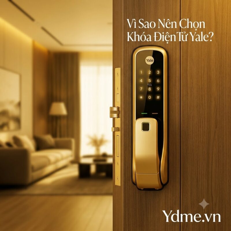Vì Sao Nên Chọn Khóa Điện Tử Yale? Vì Sao Nên Chọn Khóa Điện Tử Yale?